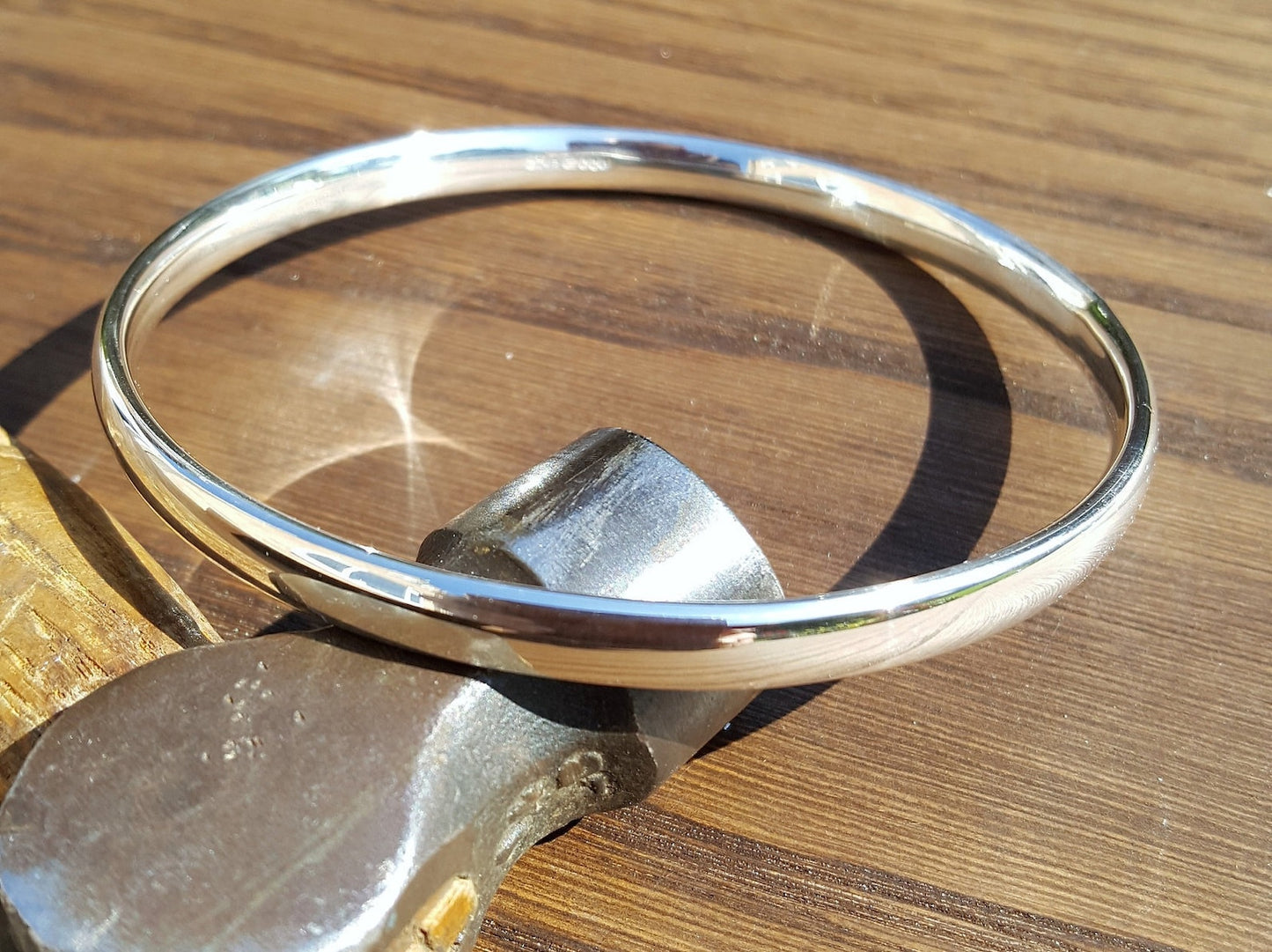 30g Silver Bangle / Silver Bangles For Women / Silver Bangle / Mens Silver Bracelet / Mens Silver Bangle / Solid Silver Bangle