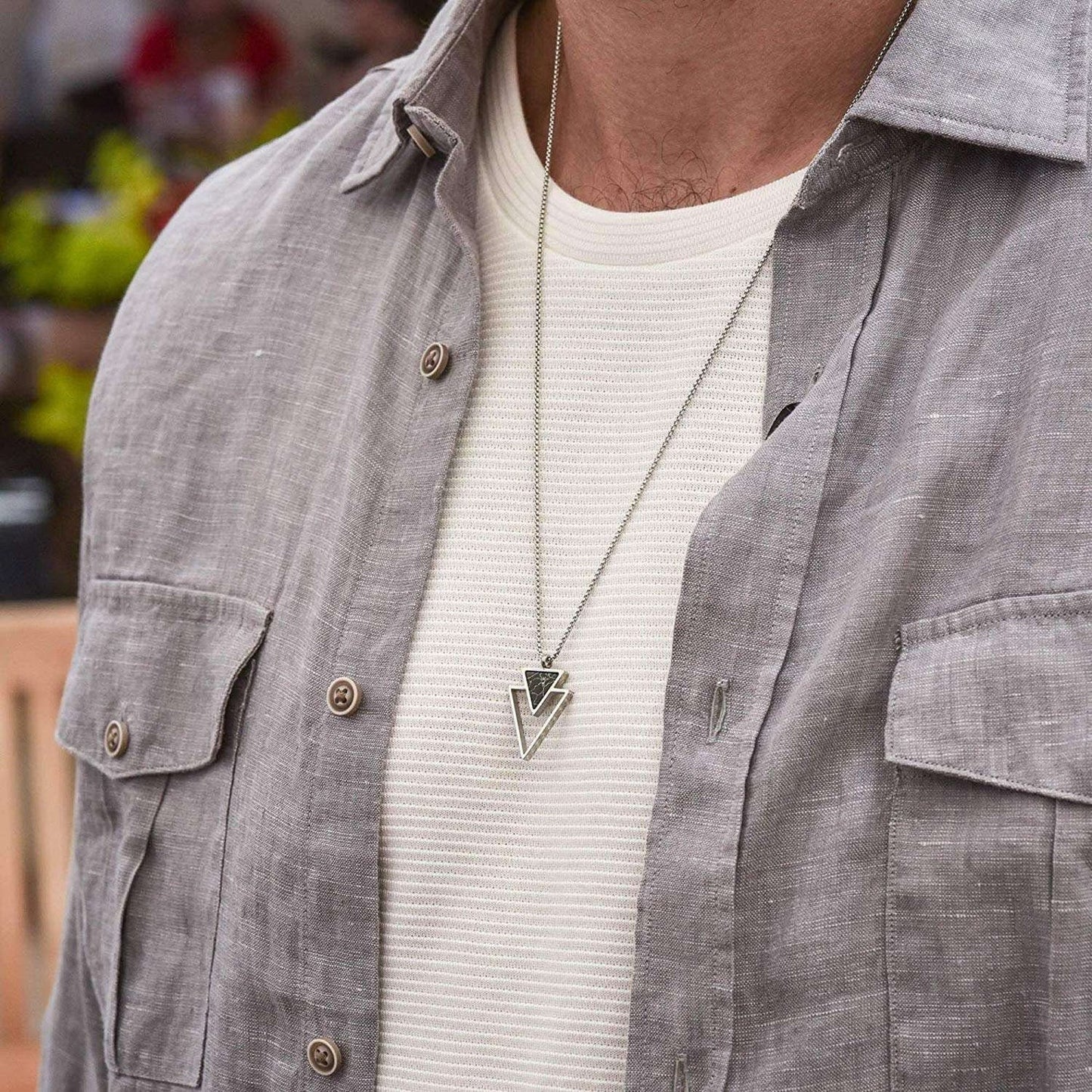 Men's Necklace, Stainless Steel Necklace For Men