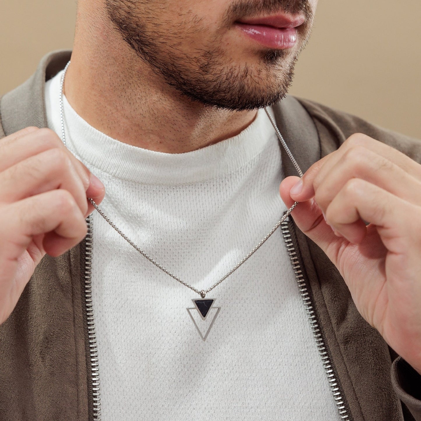 Men's Necklace, Stainless Steel Necklace For Men