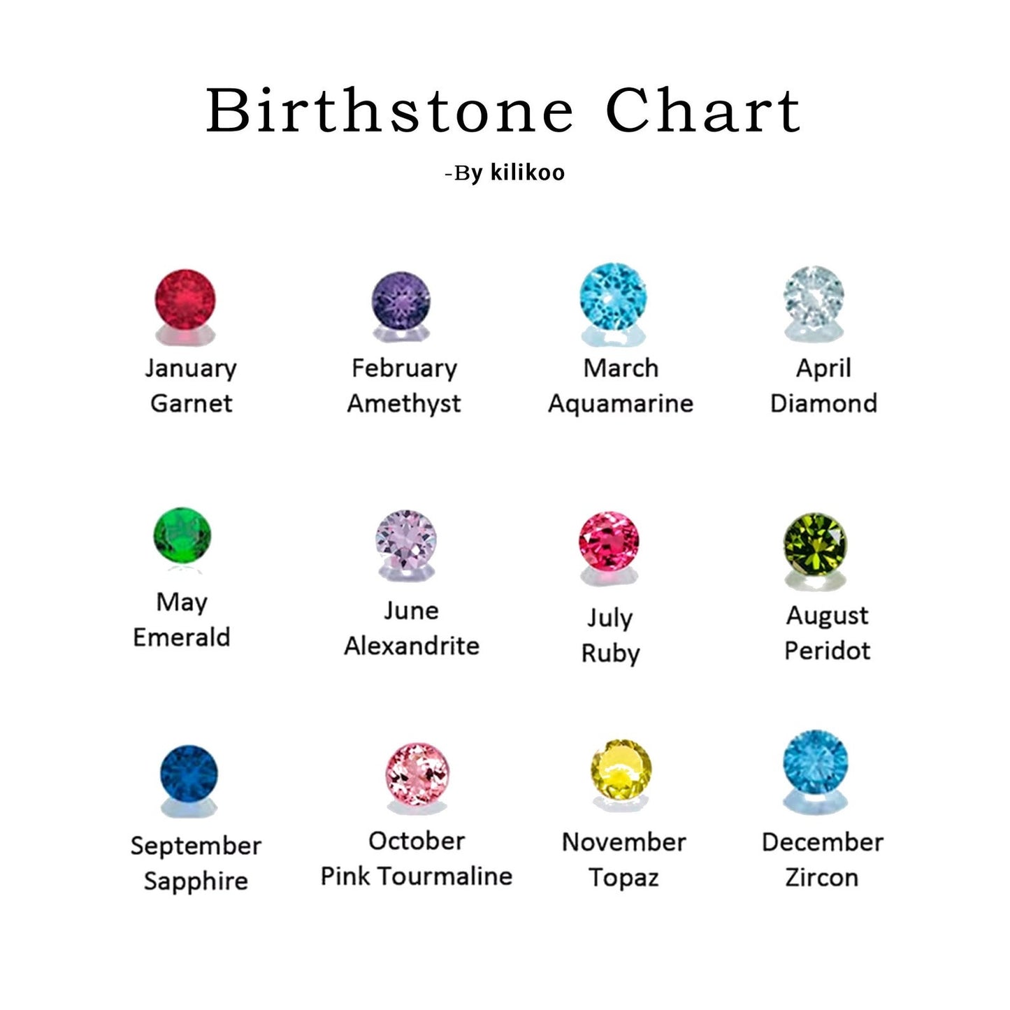 Two Birthstone Pendant Necklace, Personalized Birthstone Necklace, Meaningful Gifts for Mom, Personalized Birthstone Jewelry, Gift for Her