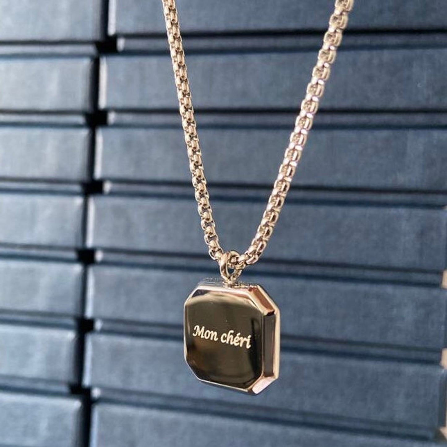 Black Onyx Necklace for Men